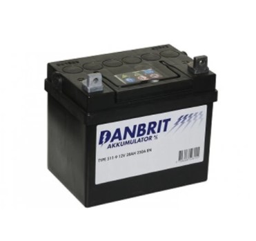 Danbrite trädgårdsbatteri +H, 12V 28Ah, 511-9-image