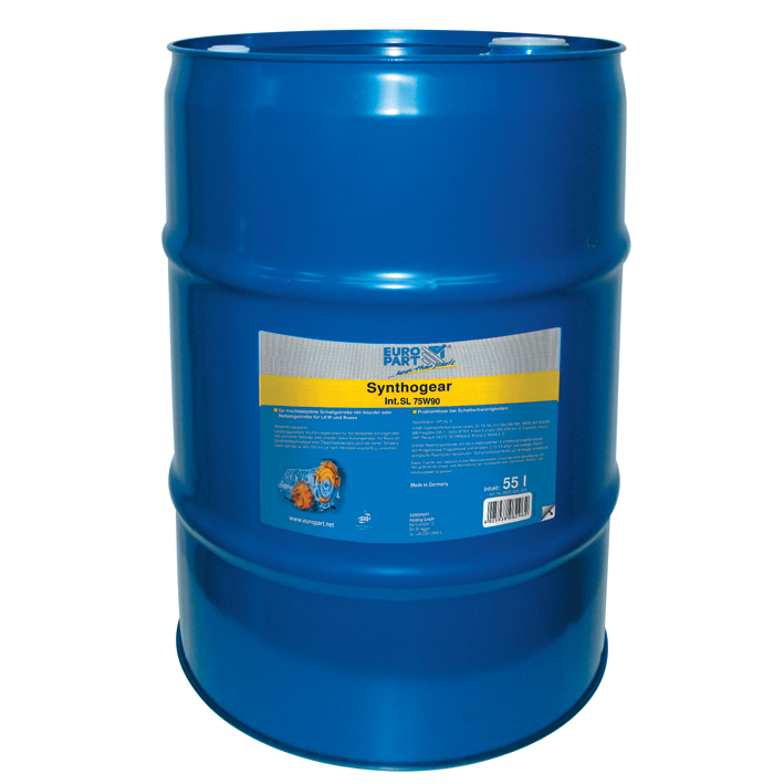 Europart Växellådsolja SL, Helsyntet, 75W-90, 55 liter fat