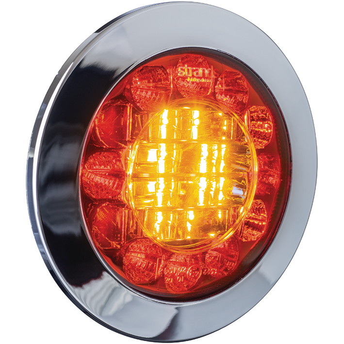 Strands bakljus Red Eye LED, 3 funktioner bak/broms/blinkers, 10-30V-image