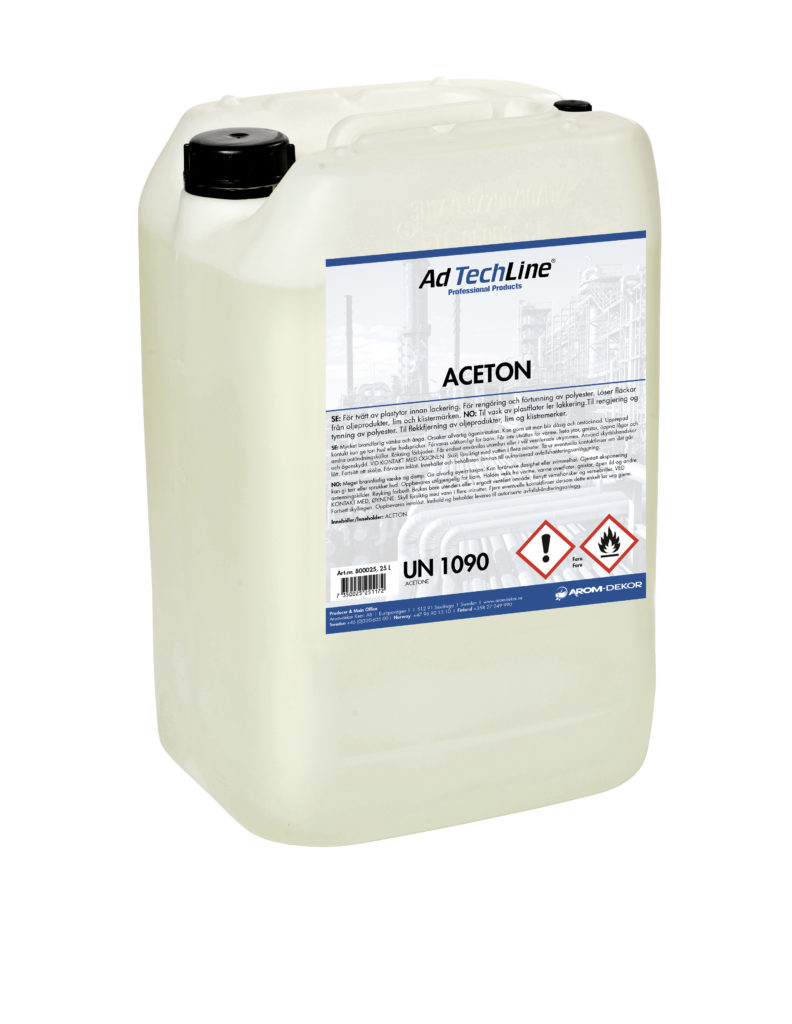 AdTechLine® Aceton, 25 liter dunk