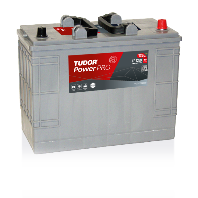 Tudor PowerPRO 12V 125Ah H+, TF1250 (ersätter TF1420) - image