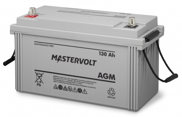 Mastervolt AGM, 12V 130Ah, 62001300