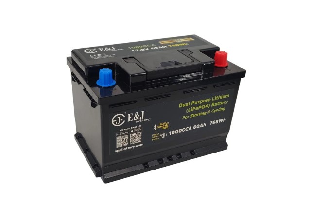 E&J Litium 12V 60Ah Start BT, EJ1260BS-image