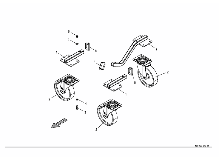 Mounting tool for corn conditioner