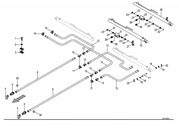 Hydraulics - latitudial adjustment -optional