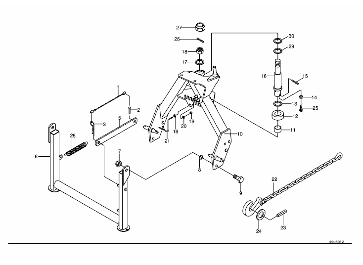 Headstock / support jack