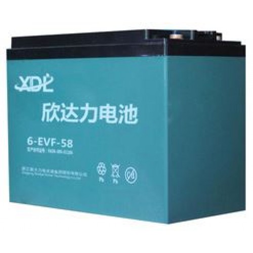 Xupai AGM Deep Cycle, 12V 58Ah, 6EVF58-image