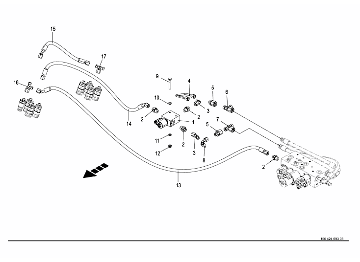 Hydraulics - locking header