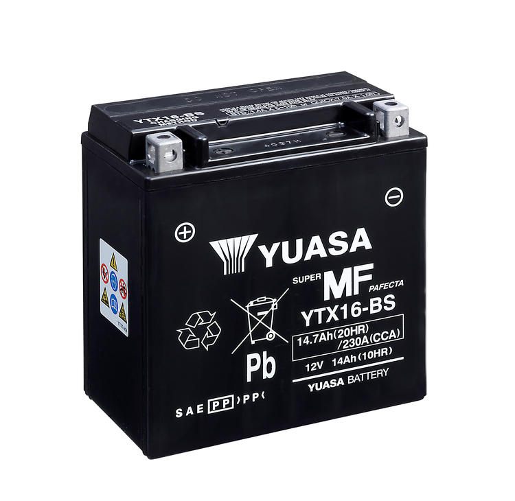 Yuasa MC YTX16-BS MF AGM, 12V 14,7 Ah, YTX16-BS-image