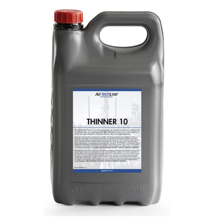AdTechLine® Thinner 10, 5 liter dunk (6-pack)-image