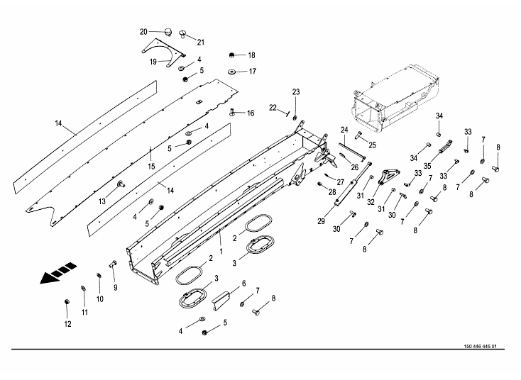 Spout extension 45640 rows