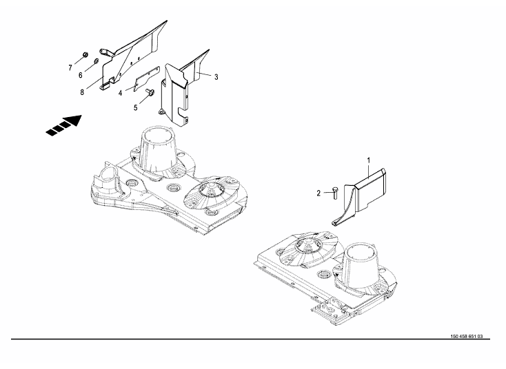 59.0 Deflector sheet -optional