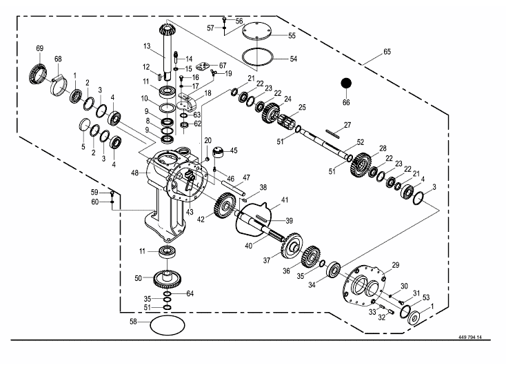 Manual gearbox -CV