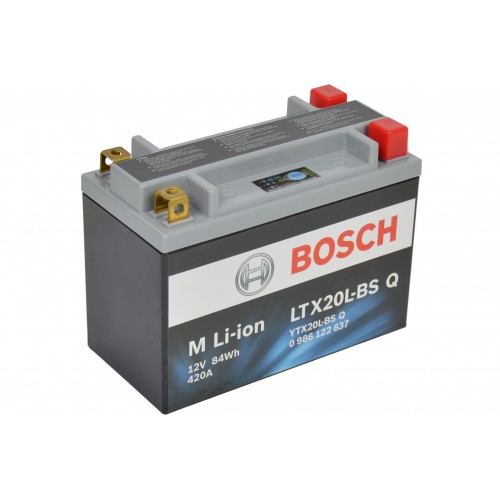 Bosch MC Litium, 12V 420 CCA, LTX20L-BS