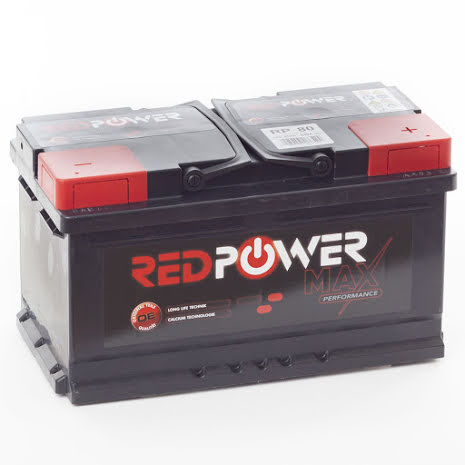 Red Power, 12V 80Ah, RP80