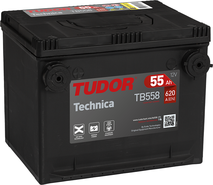 Tudor Technica, 12V 58Ah, TB558-image