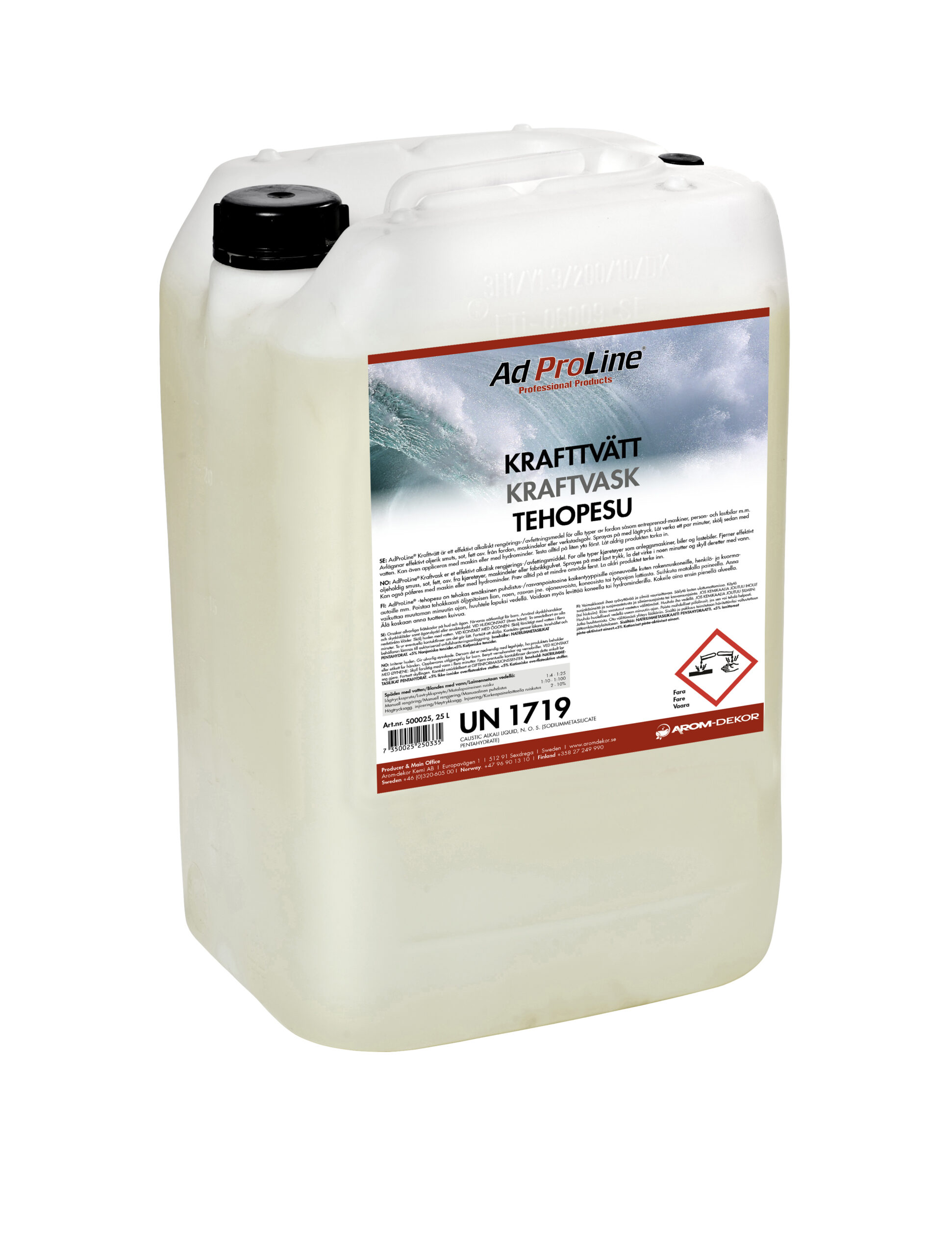 AdProLine® Krafttvätt, 25 liter dunk