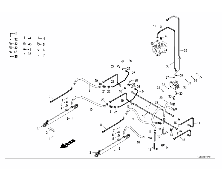 Hydraulik ballyft