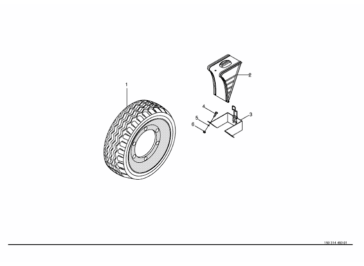 Tyres / wheel chock