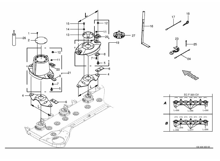 Blade quick coupler