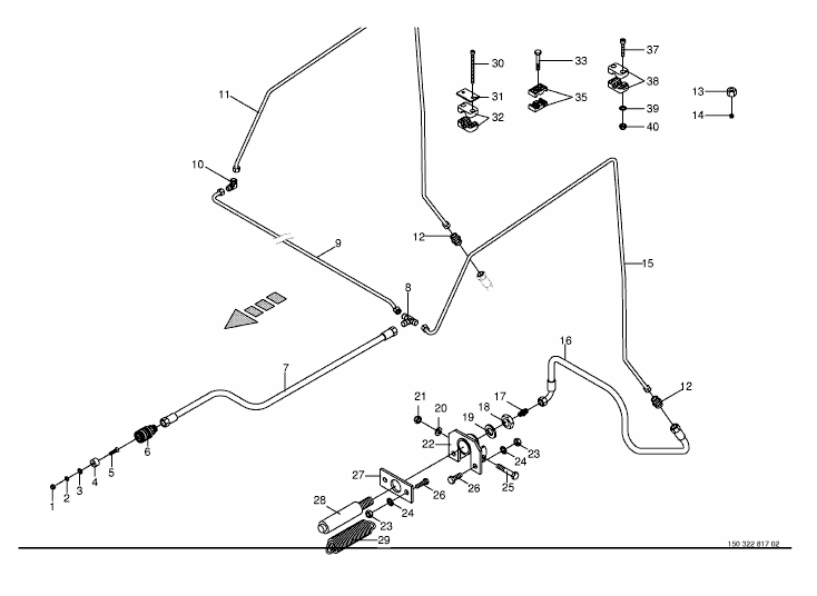 Hydraulic brakes - single axle