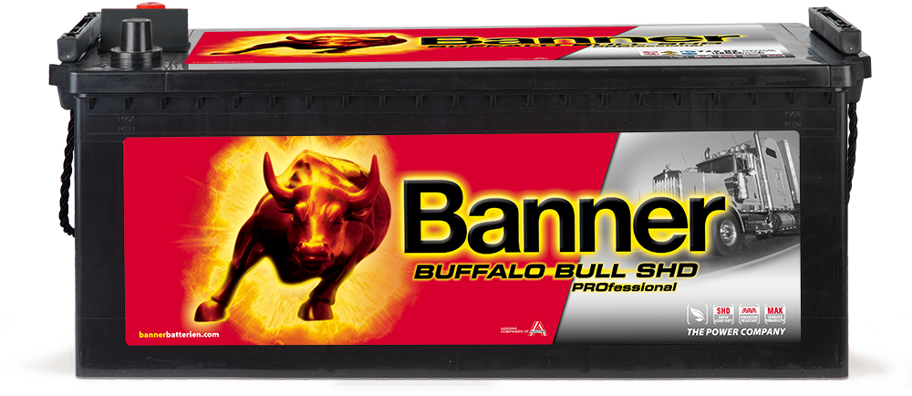 Banner Buffalo Bull Super Heavy Duty PRO, 12V 225Ah, SHDPRO72503-image