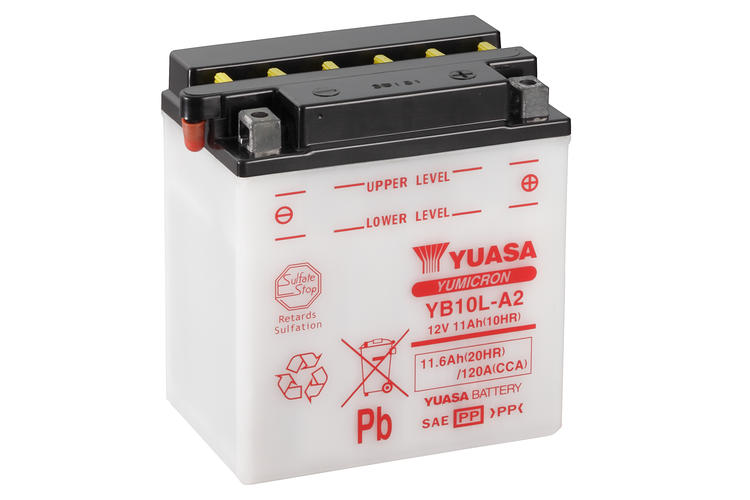 Yuasa MC YB10L-A2, 12V 11,6 Ah, YB10L-A2