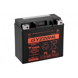 Yuasa MC GYZ20HL Hög Effekt AGM, 12V 21,1 Ah, GYZ20HL-image