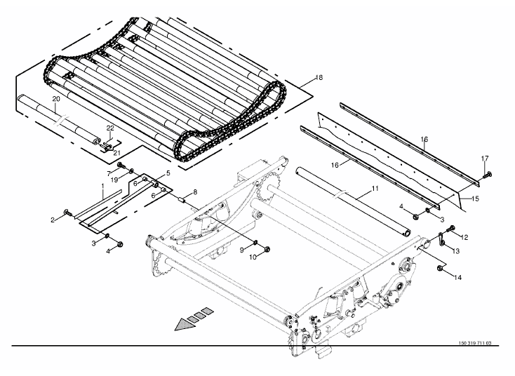 Roller chain / Saw cutter