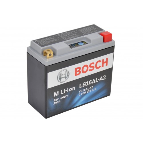 Bosch MC Litium, 12V 290 CCA, LB16AL-A2