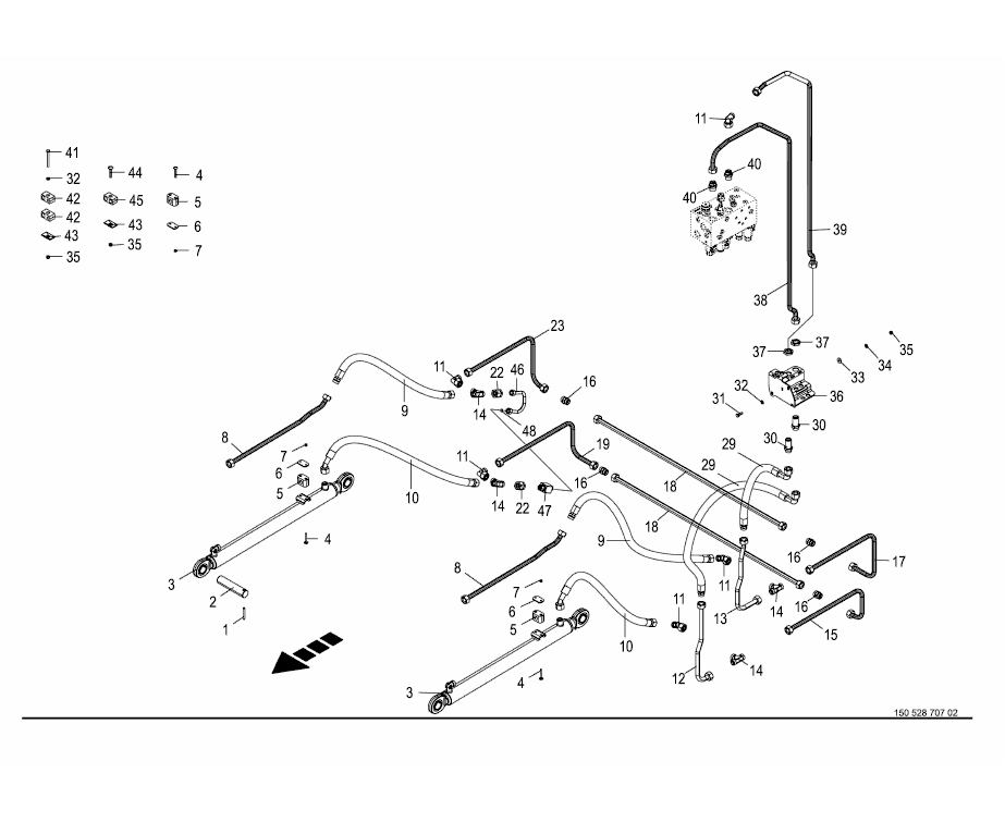 Hydraulik ballyft