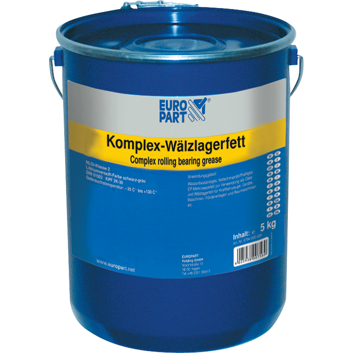 Europart Komplex Rullagerfett, Blå, 5 kg hink-image