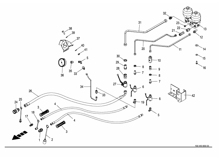 Hydraulics - Mower relief