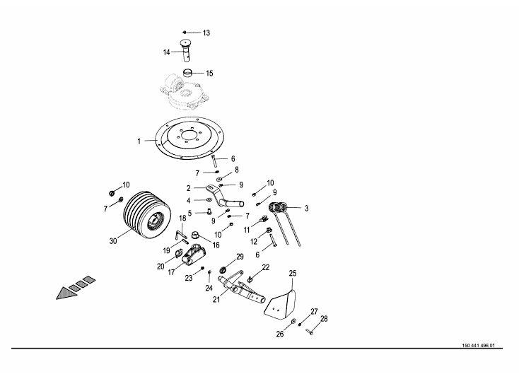 Rotor disc additional rotor -optional