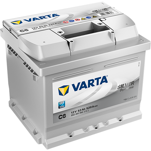Varta Silver Dynamic, 12V 52Ah, C6