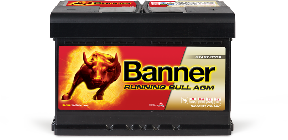 Banner Running Bull, AGM, 12V 70Ah, 57001