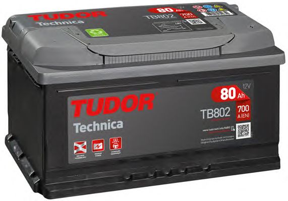 TB802, Tudor Technica, 12V 80Ah