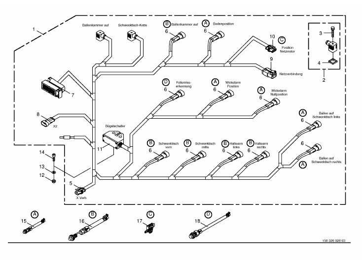 Wiring Harness 1 X 2