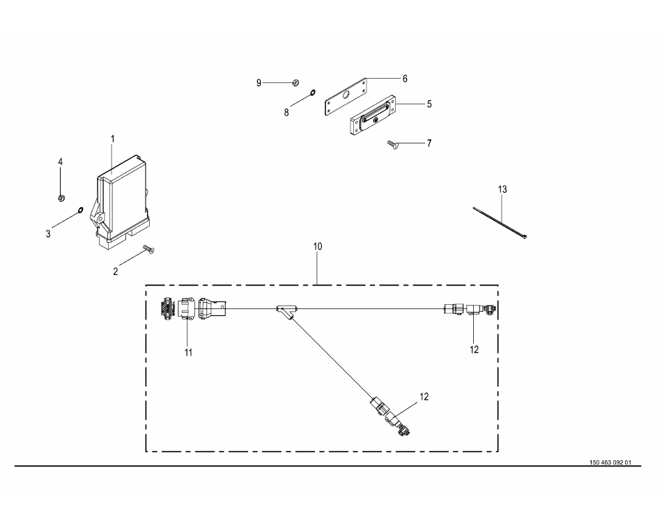 PG-adapter cpl. Ø211 Br.45mm