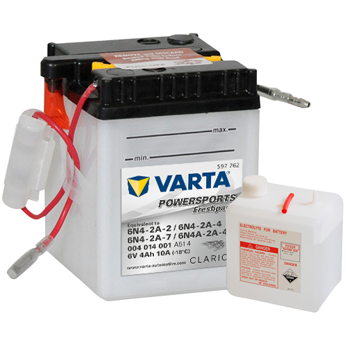 Varta MC 6N4-2A-2, 6V 4Ah, 4014-image