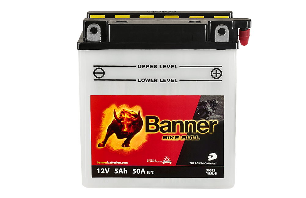 Banner MC Batteri YB5L-B, 12V 5Ah, 50512-image