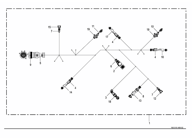 Cable harness - SCR system