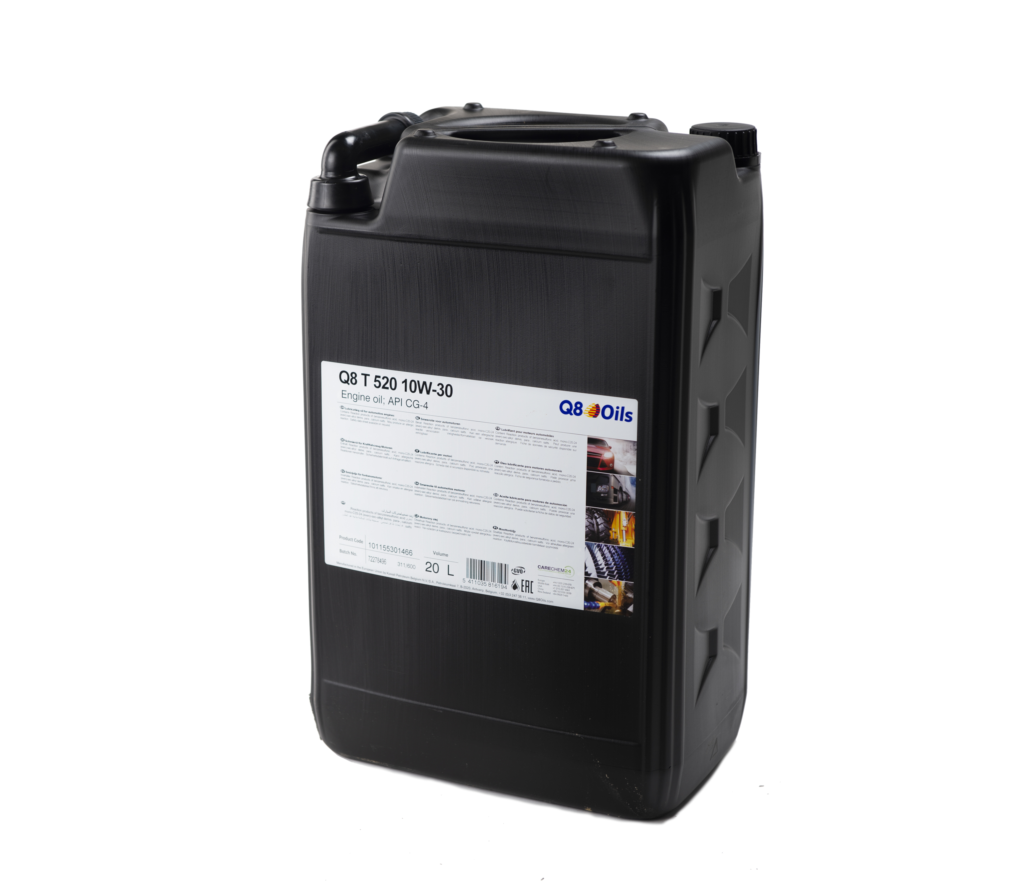 Q8 T 520, 10W-30, 20 liter dunk-image