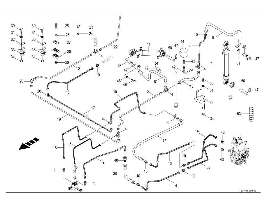 Hydraulisk spännanordning