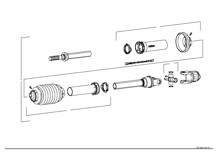 39.0 Universal shaft -Walterscheid