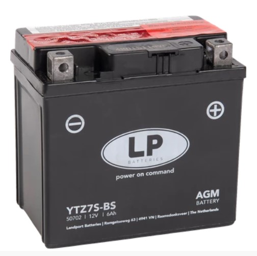 Landport MC AGM, 12V 6Ah, LPYTZ7S-BS