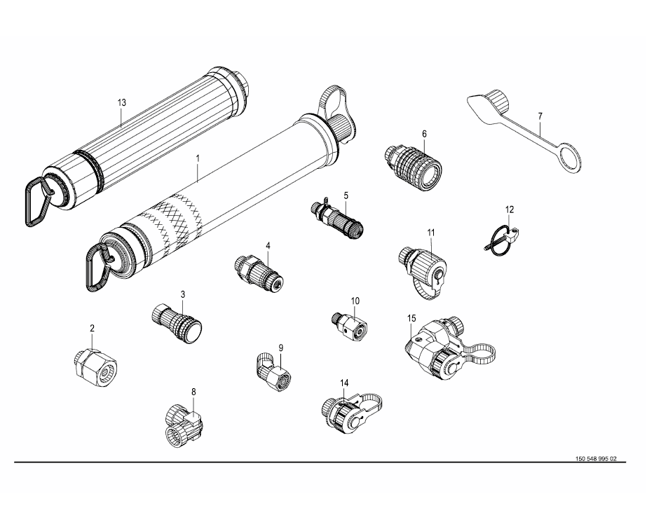Filling components - central lubrication