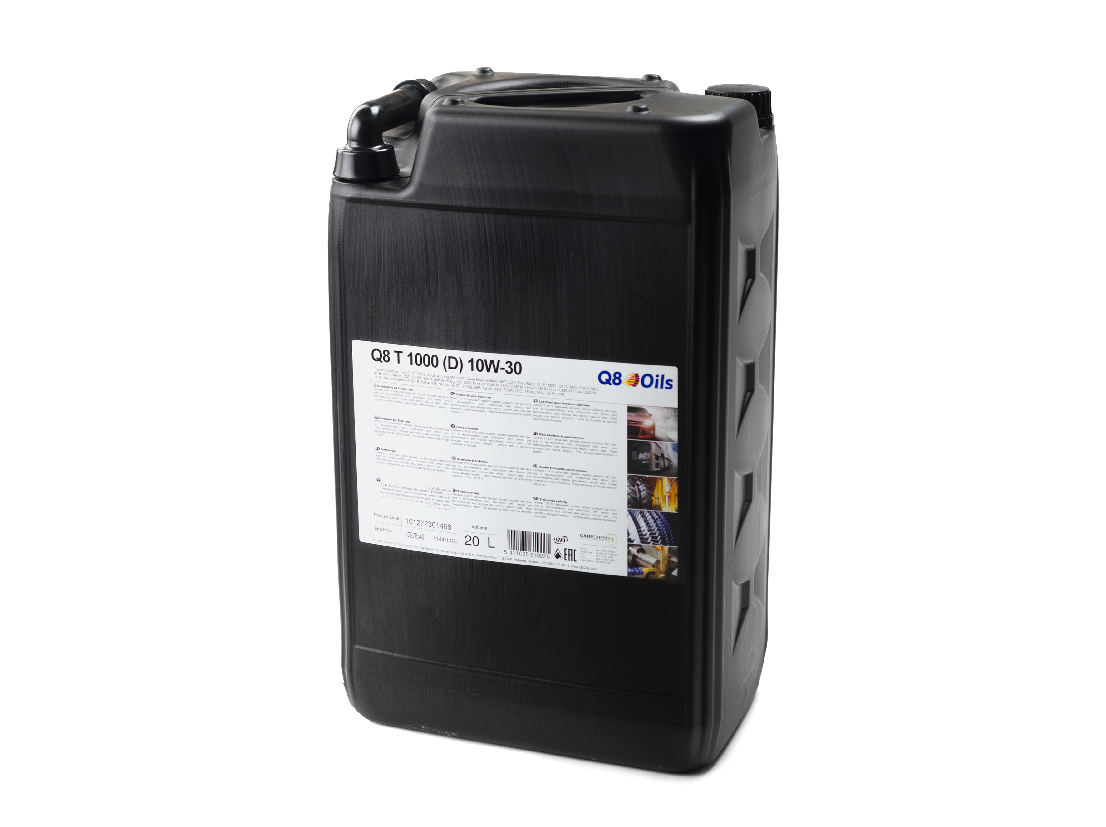 Q8 T 1000 D, 10W-30, 20 liter dunk-image