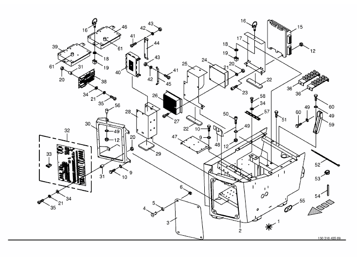 Control box / controls eletronic