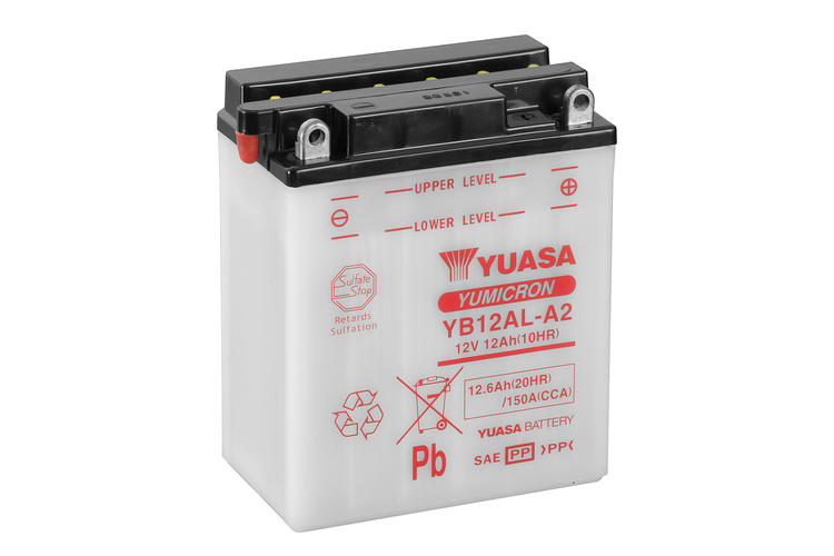 Yuasa MC YB12AL-A2 , 12V 12,6 Ah, YB12AL-A2